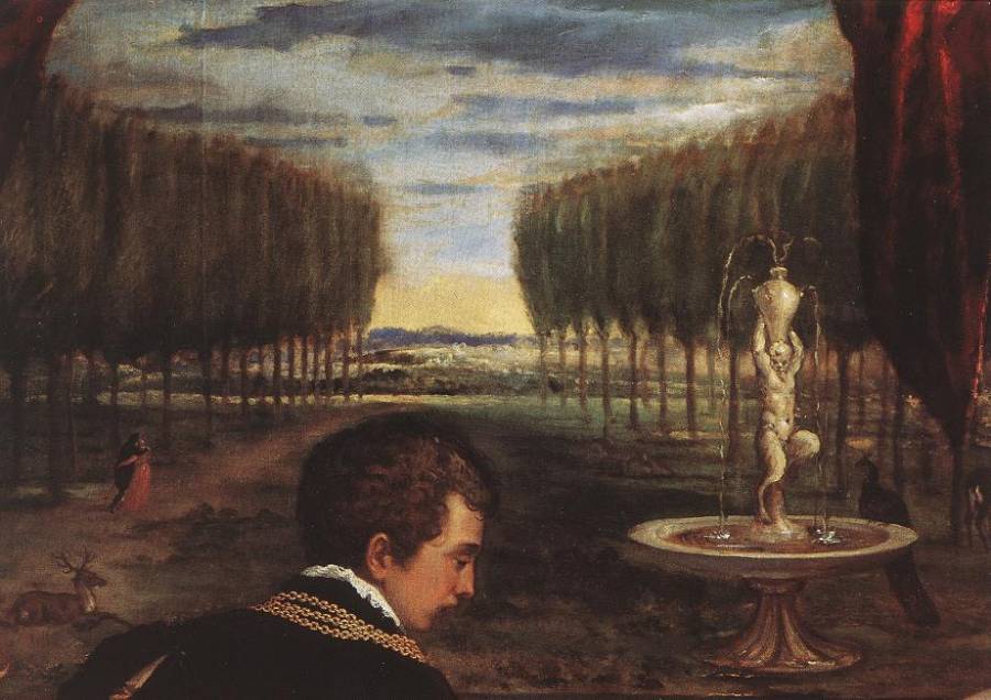 Tiziano - Venus avec ouganist et Cupid (detail).jpg
